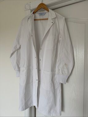 White Sleeve Sweatshirt with Ribbed Cuff